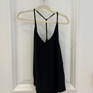 Lululemon Black Strappy Tank Top